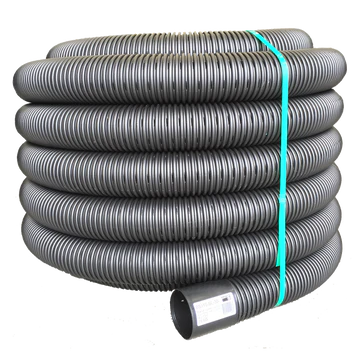 110mm x 30m Unslotted Black Snake Drainage Pipe – Water Tanks NZ ...