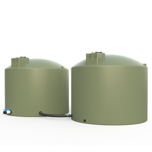 Bailey dual firefighting water tanks 50,000L colour mist green   